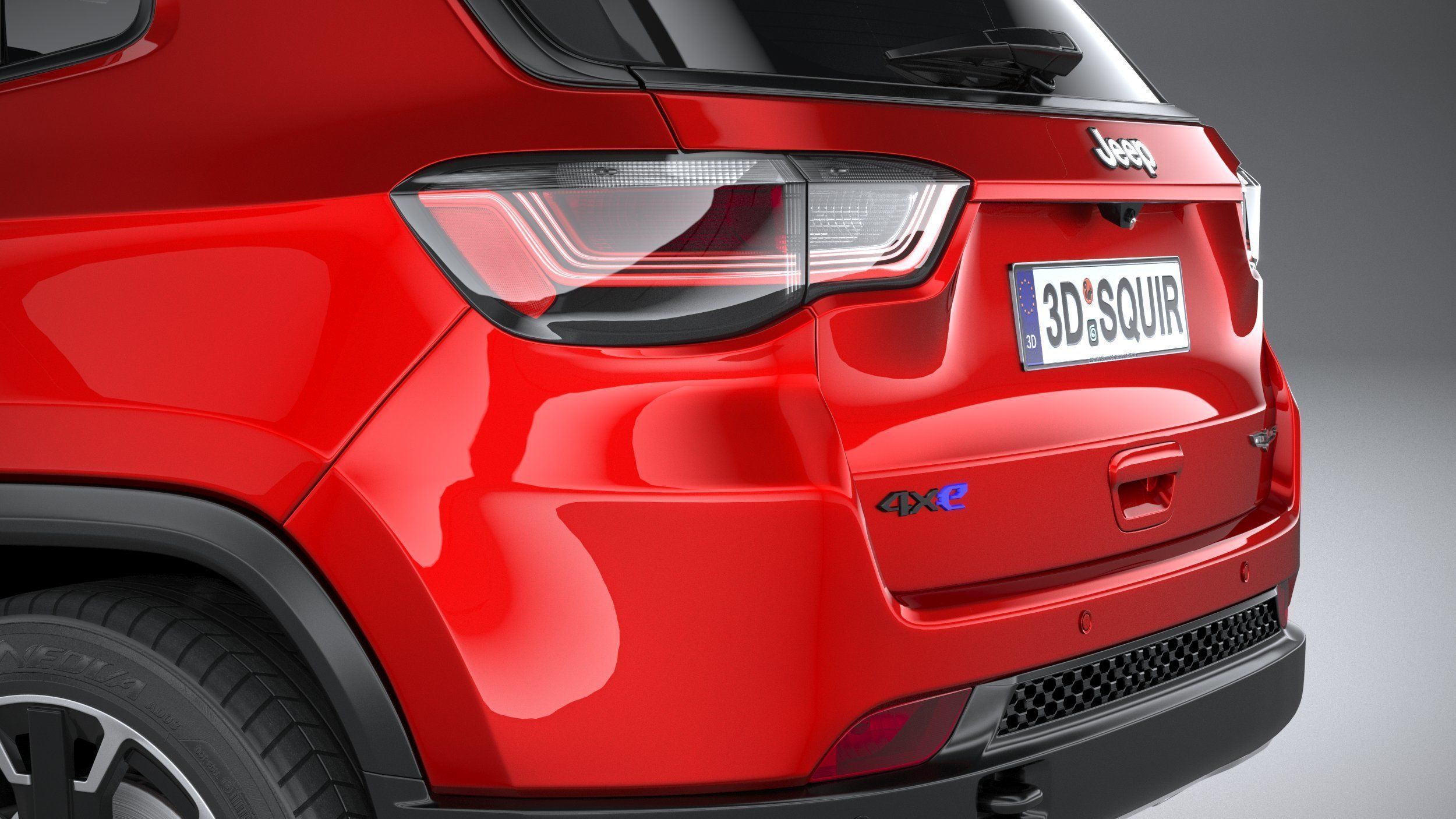 Jeep Compass Trailhawk 2022 3D model_6