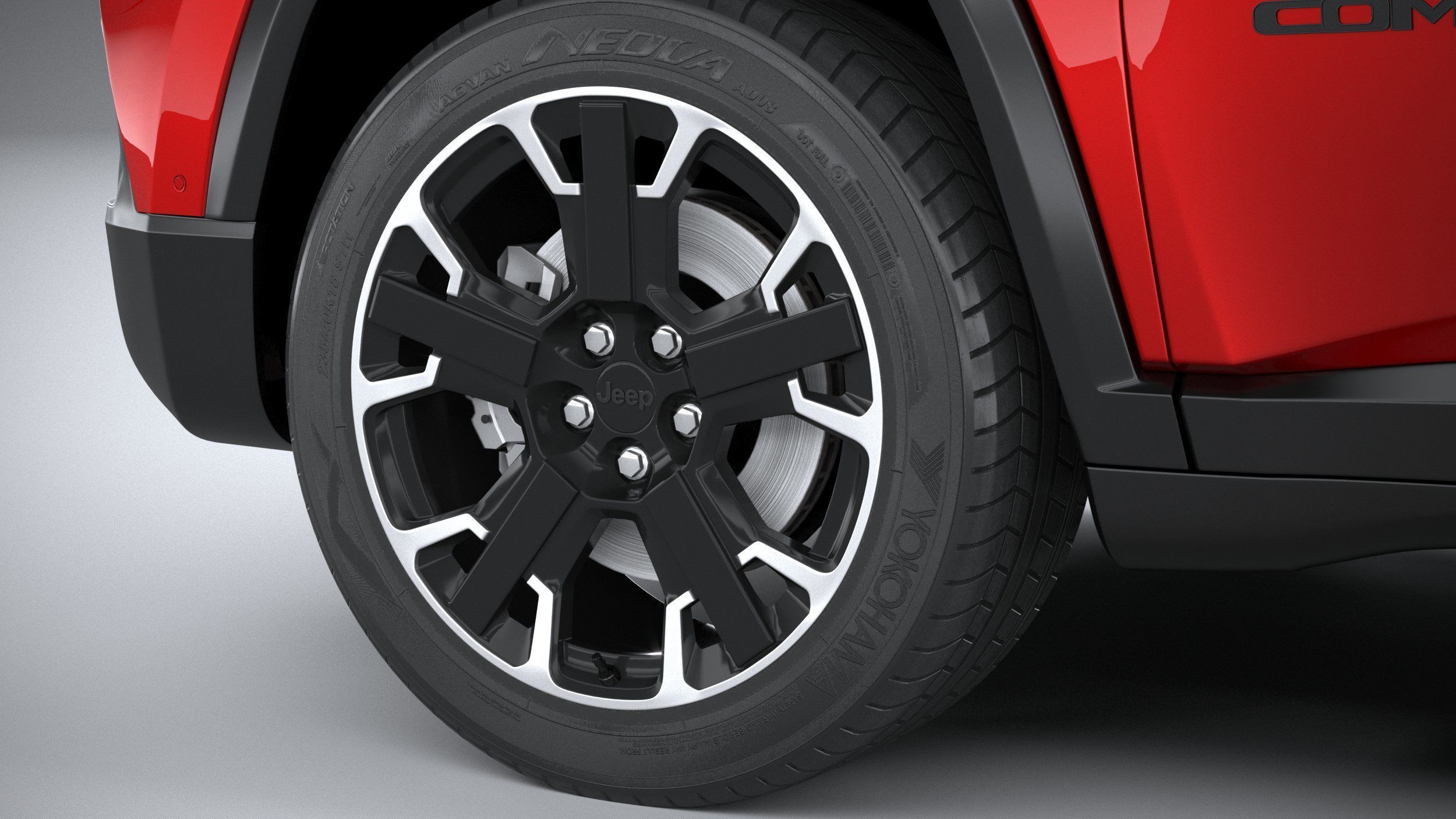 Jeep Compass Trailhawk 2022 3D model_16