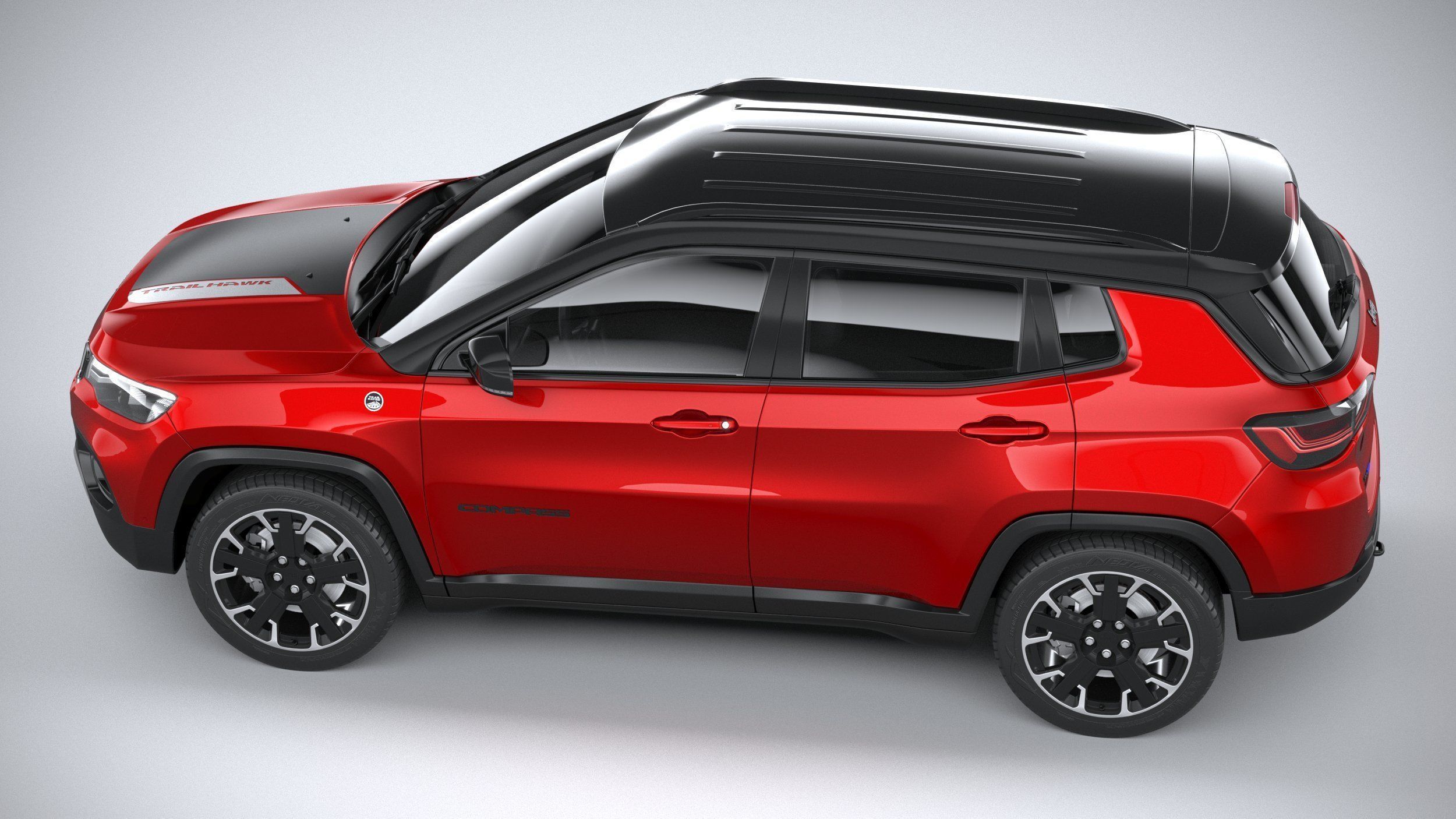 Jeep Compass Trailhawk 2022 3D model_9