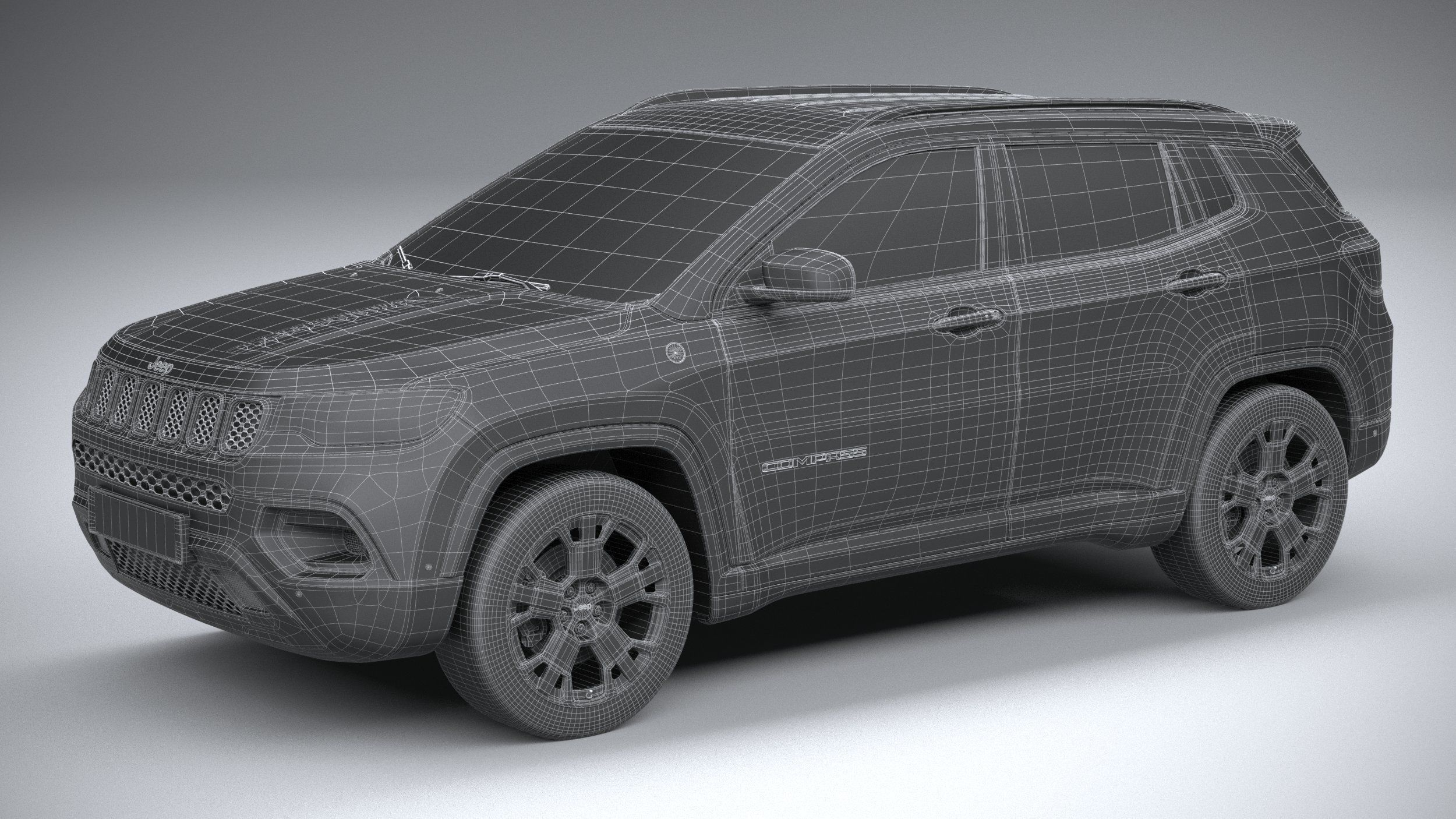Jeep Compass Trailhawk 2022 3D model_28