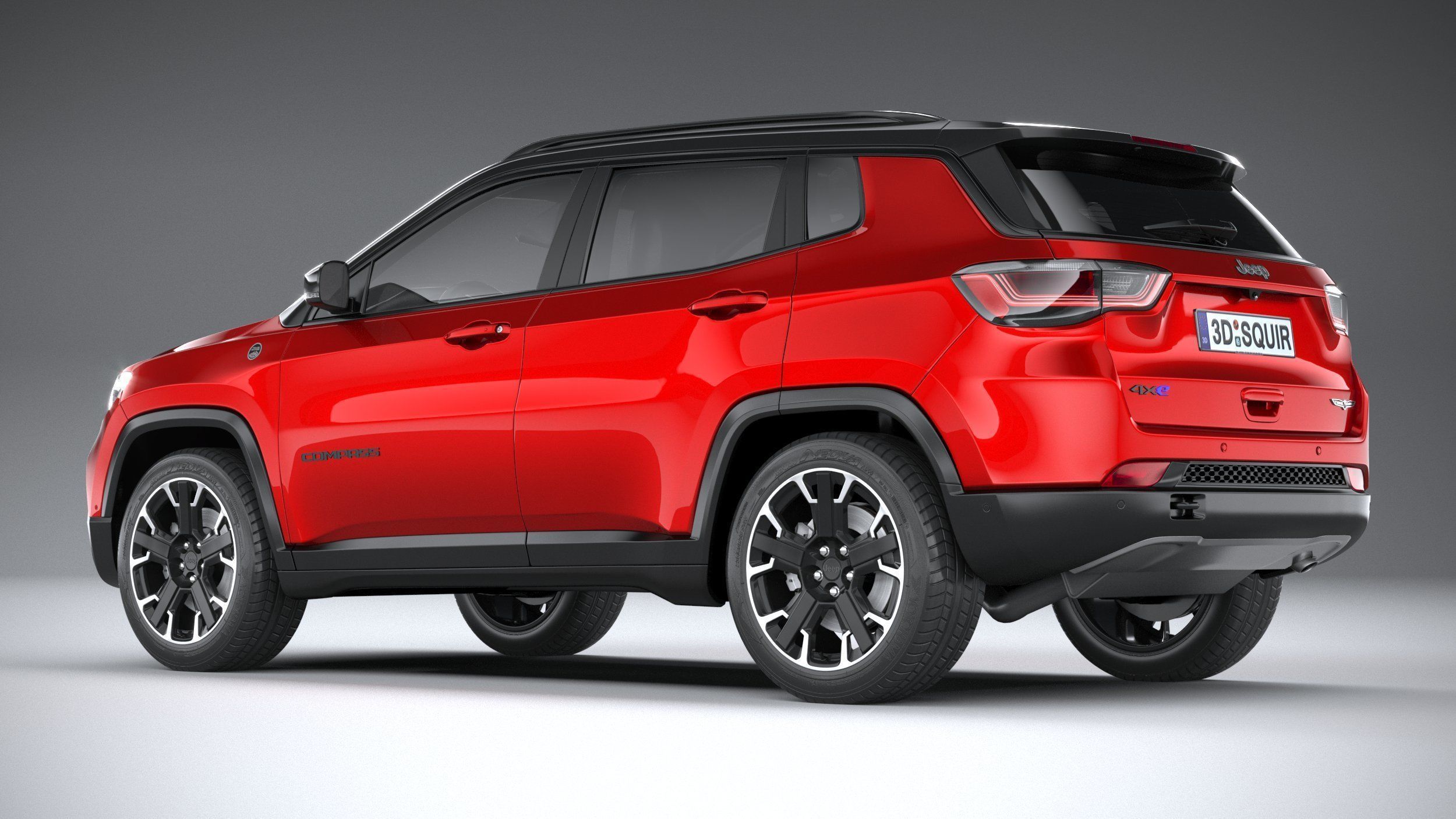 Jeep Compass Trailhawk 2022 3D model_5