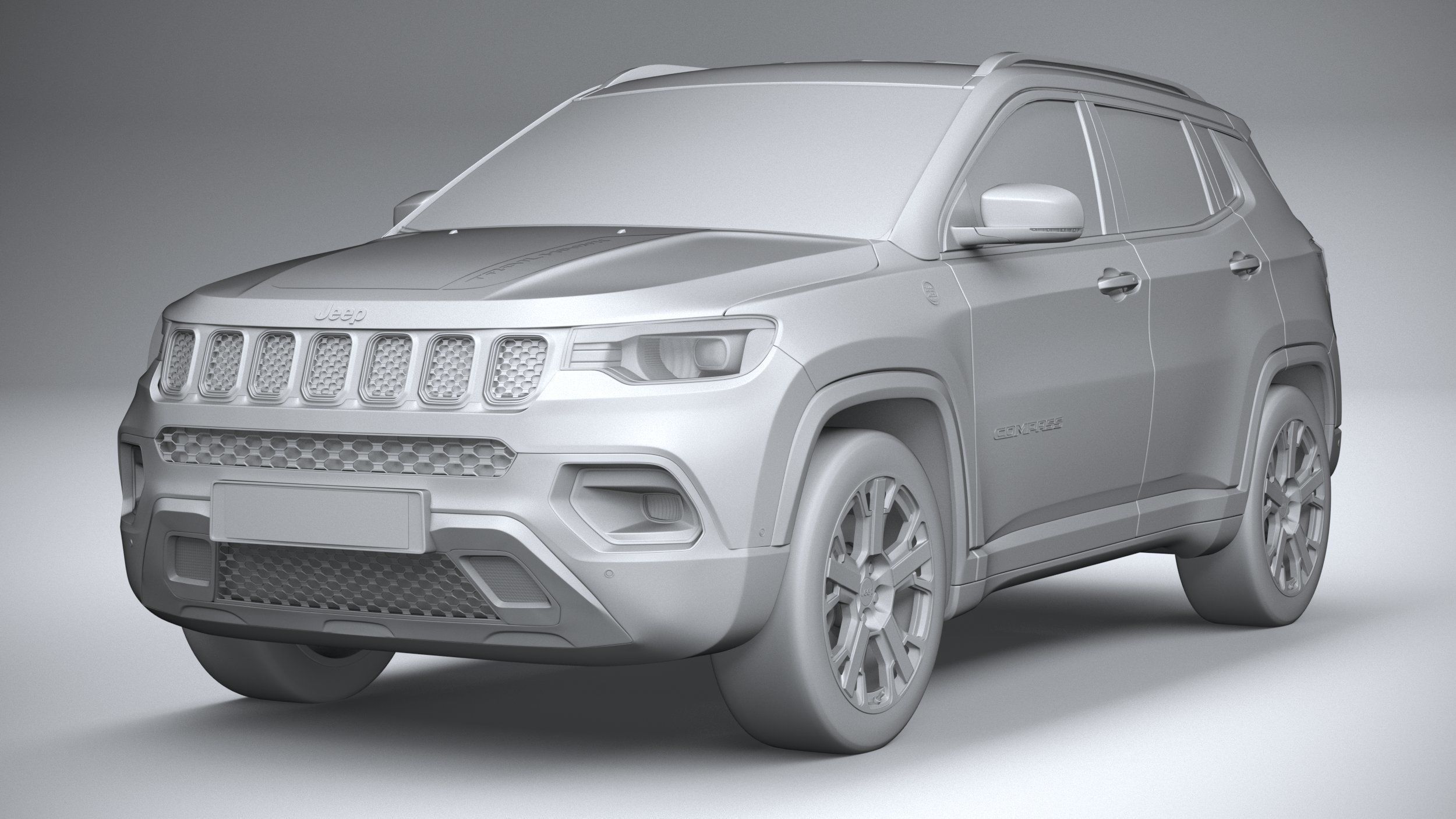 Jeep Compass Trailhawk 2022 3D model_20