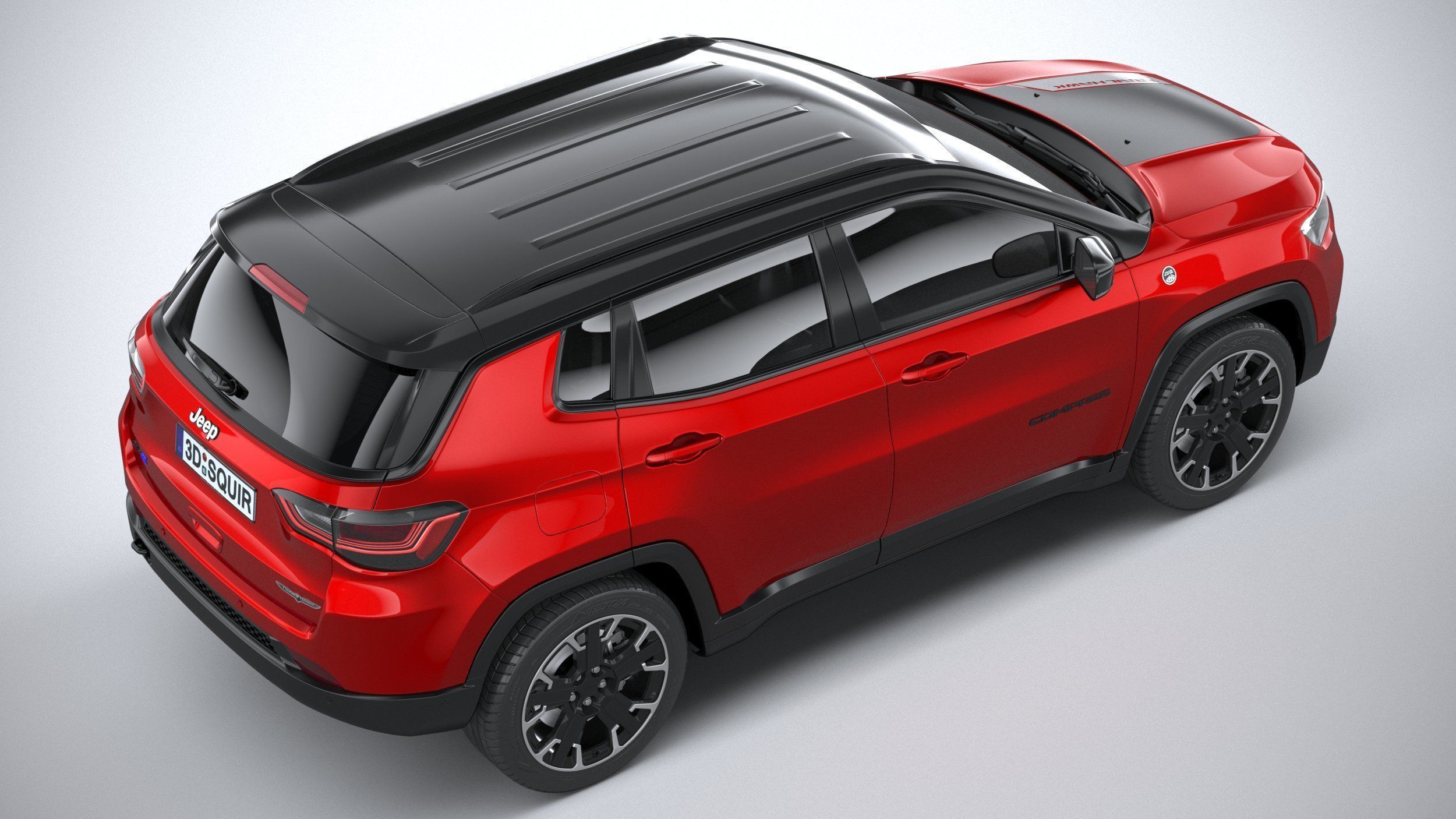 Jeep Compass Trailhawk 2022 3D model_10