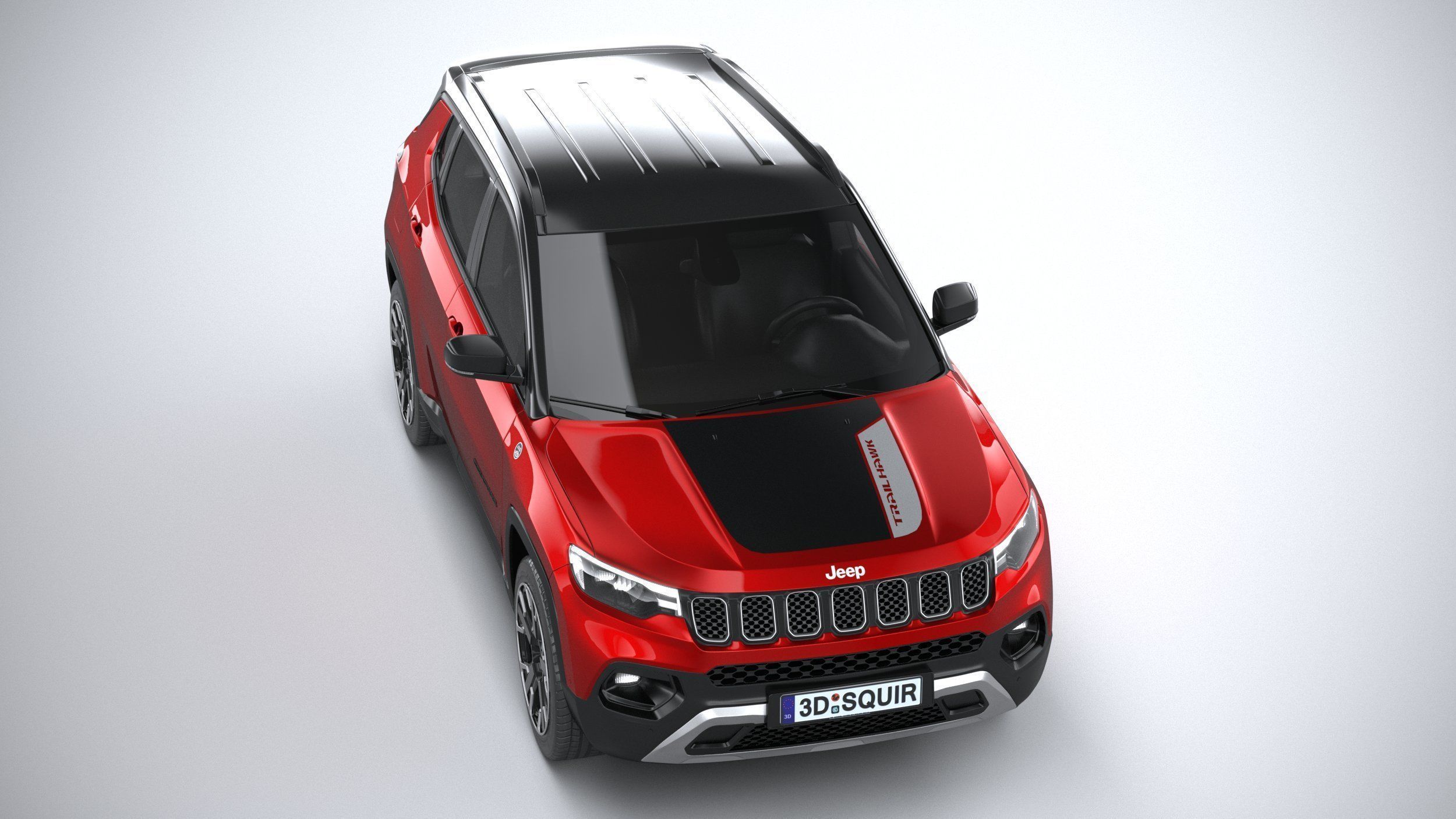 Jeep Compass Trailhawk 2022 3D model_12