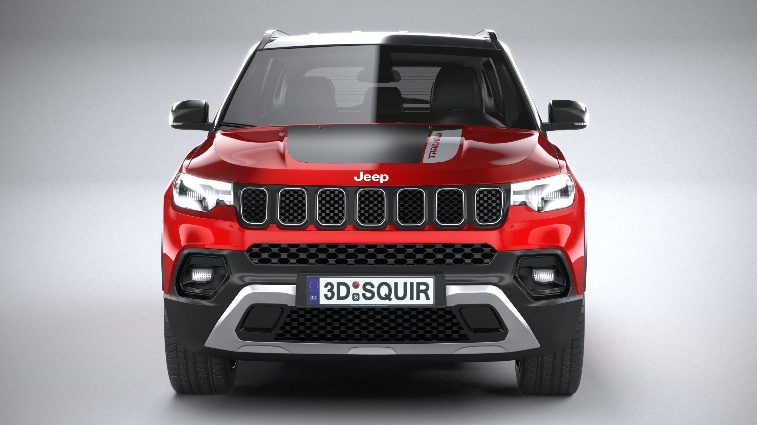 Jeep Compass Trailhawk 2022 3D model_13