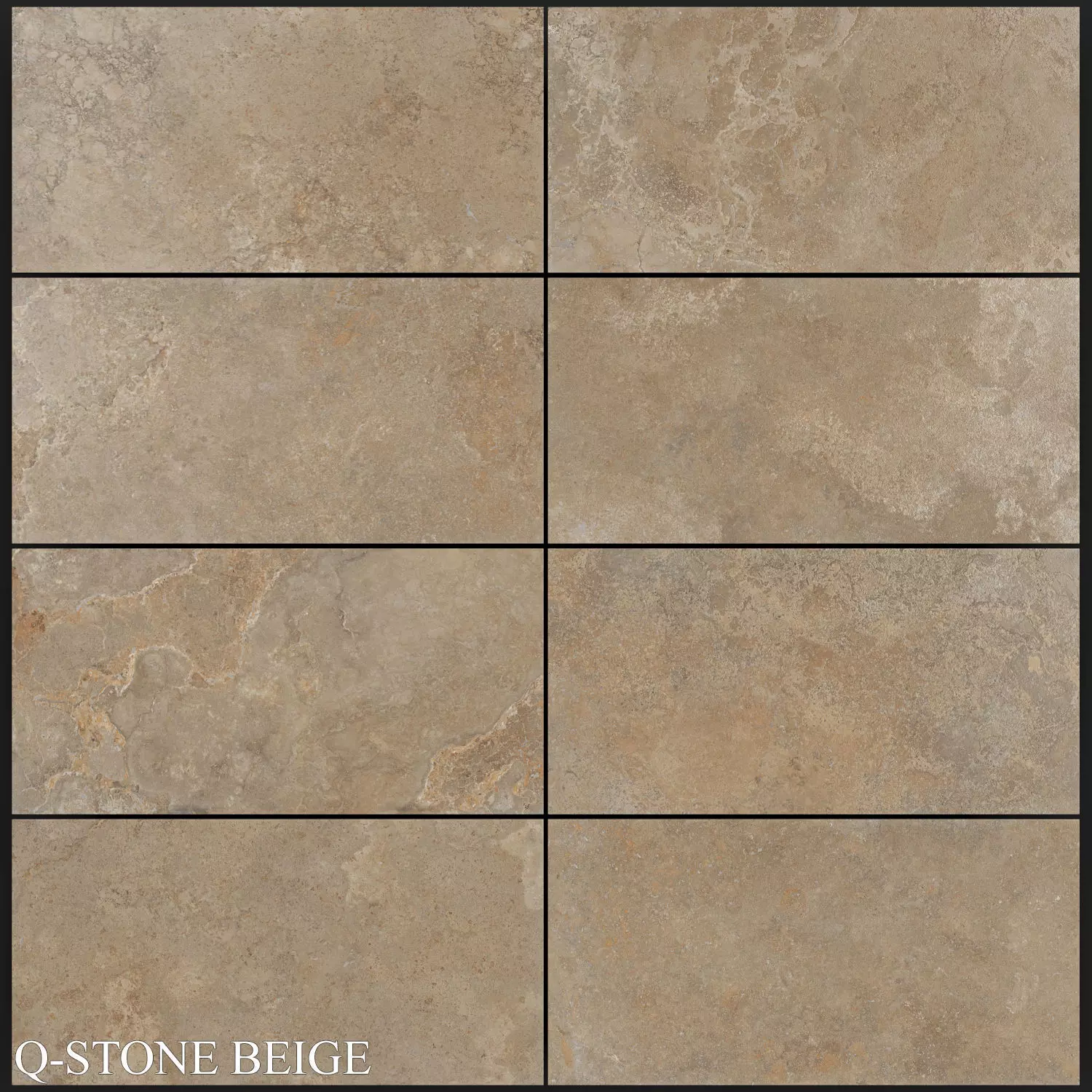 Decovita Q-Stone Beige 600x1200 3D model