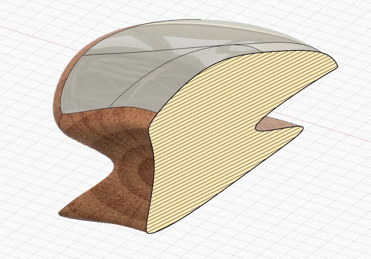 Mouse snail concept 3D model_8