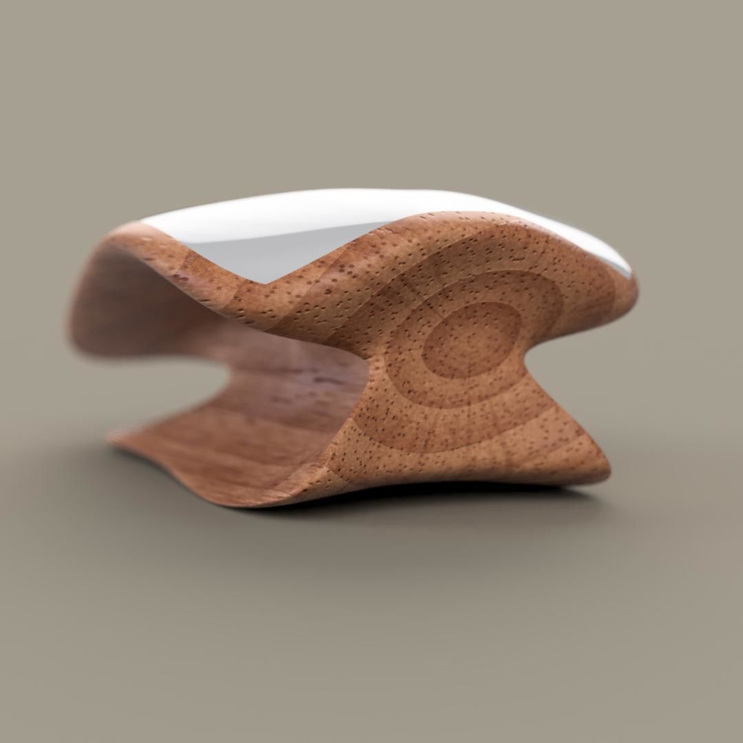 Mouse snail concept 3D model_6