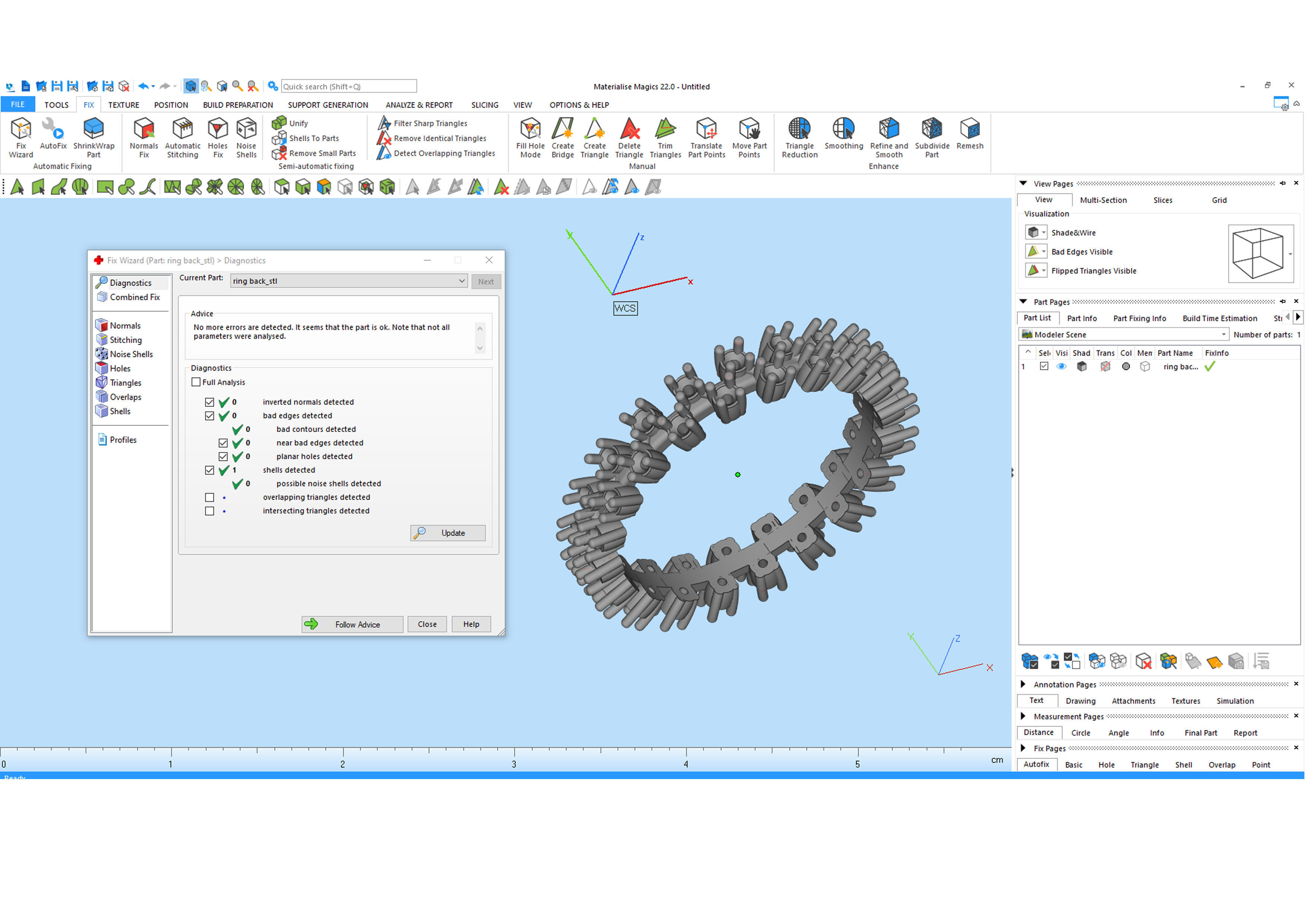 wedding rings 3D print model_11