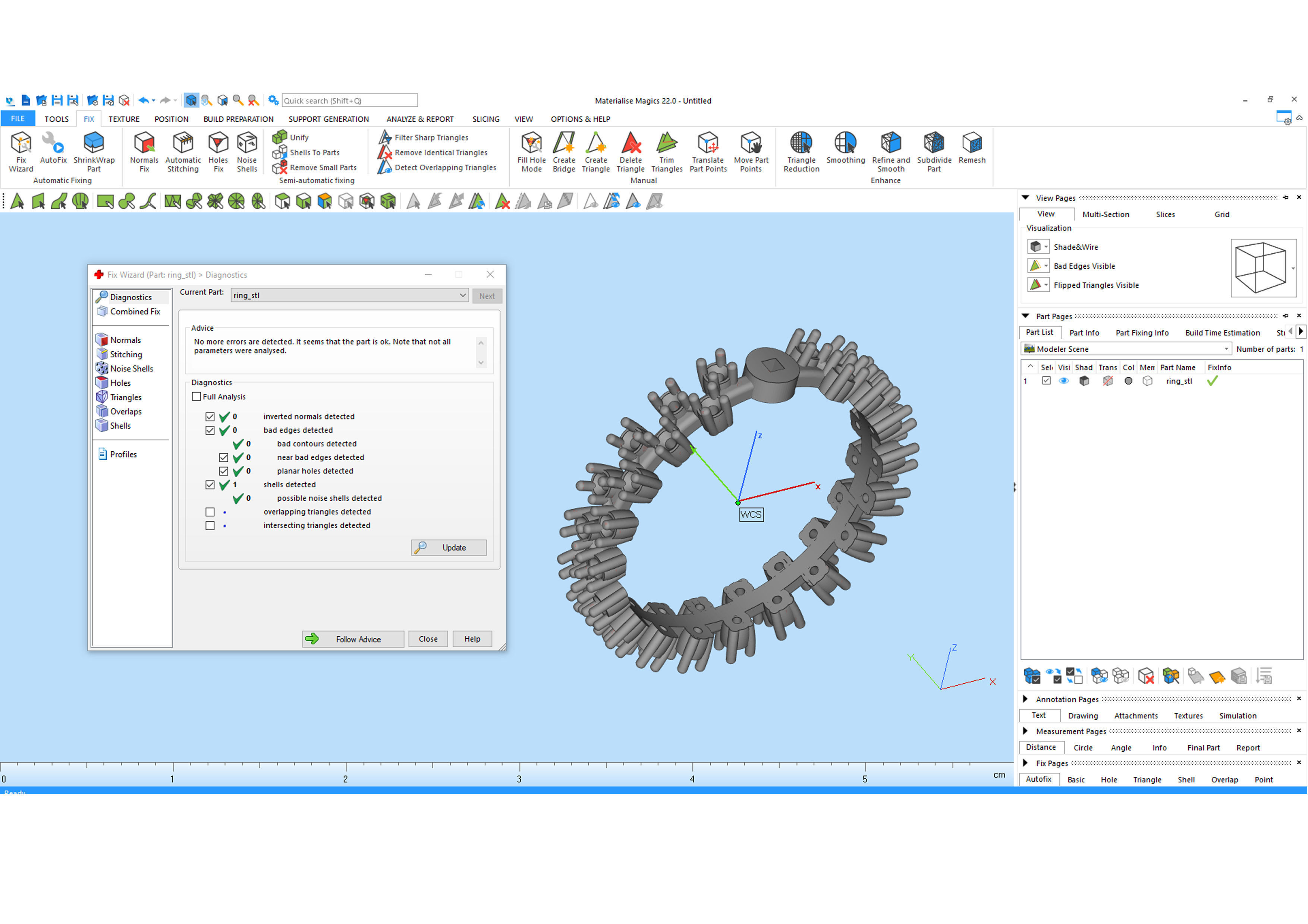 wedding rings 3D print model_9
