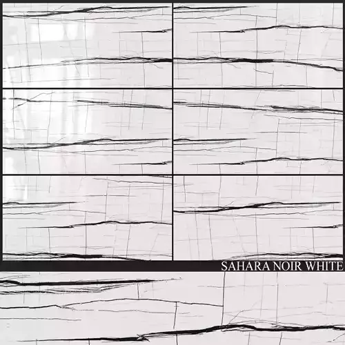 Decovita Sahara Noir White 600x1200 3D model