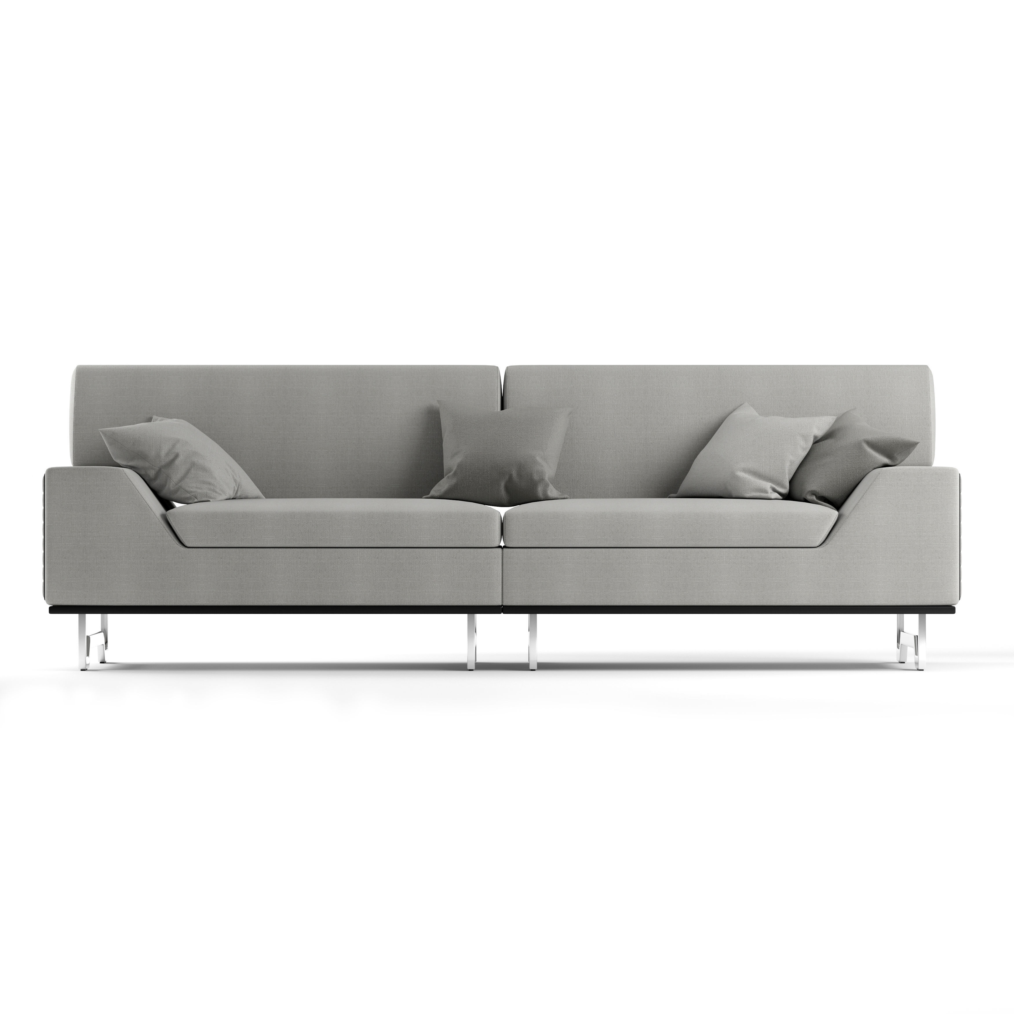 Mercury Sofa 2 3D model_3