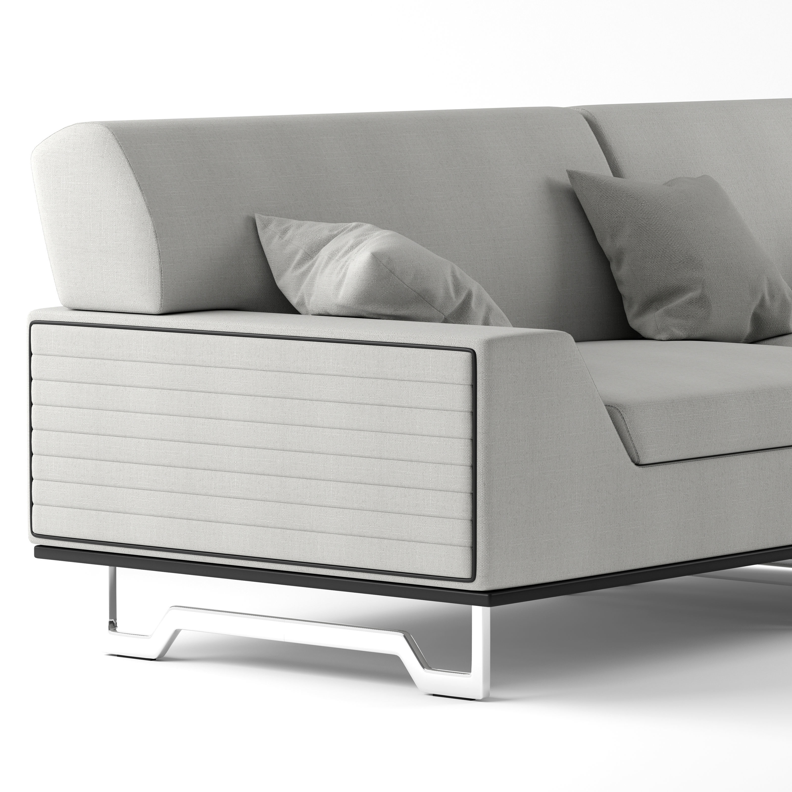 Mercury Sofa 2 3D model_1
