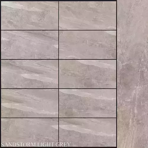 Decovita Sandstorm Light Grey 600x1200