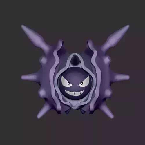 Cloyster STL pokemon shell 3D print model