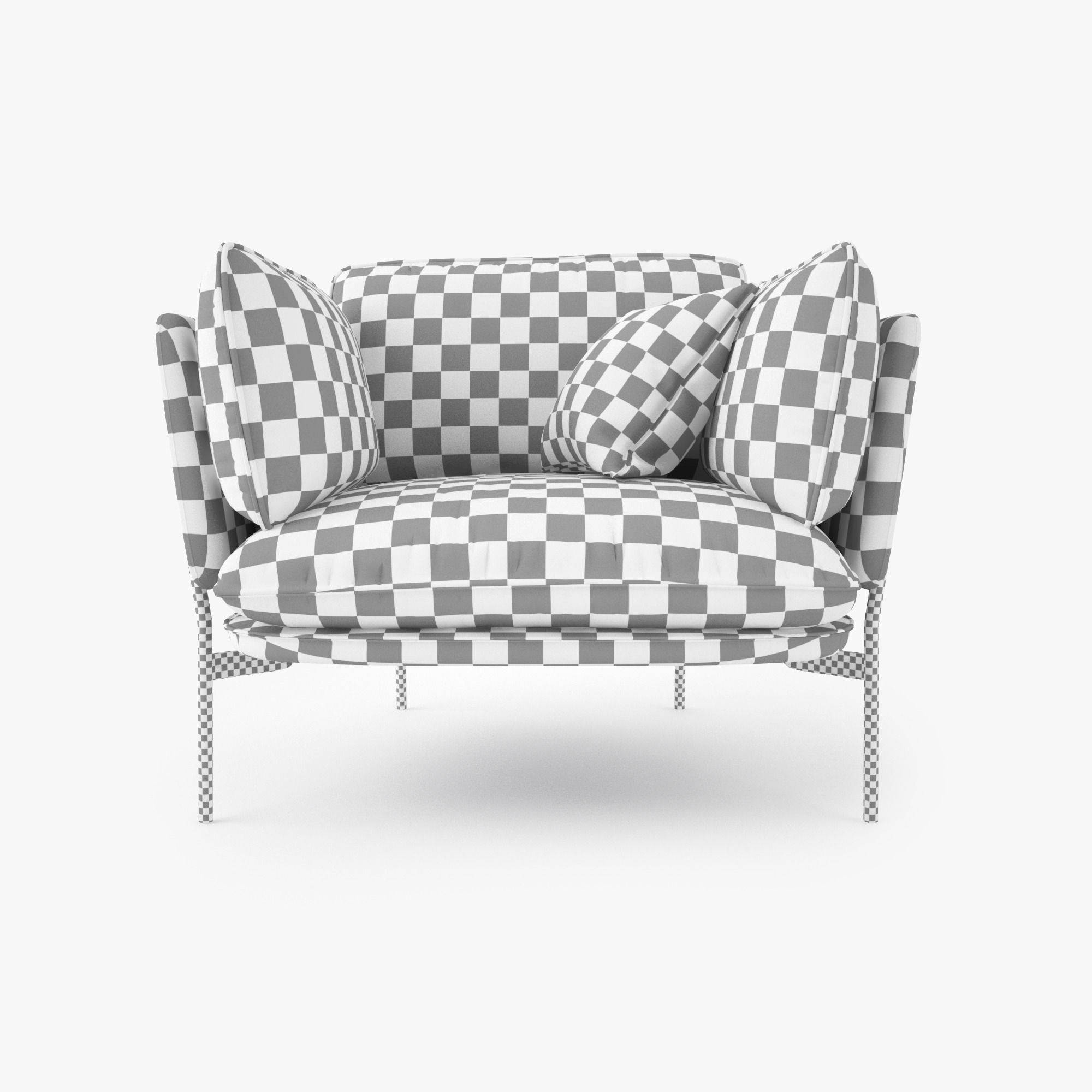 And Tradition Cloud Sofa Collection 3D model_29