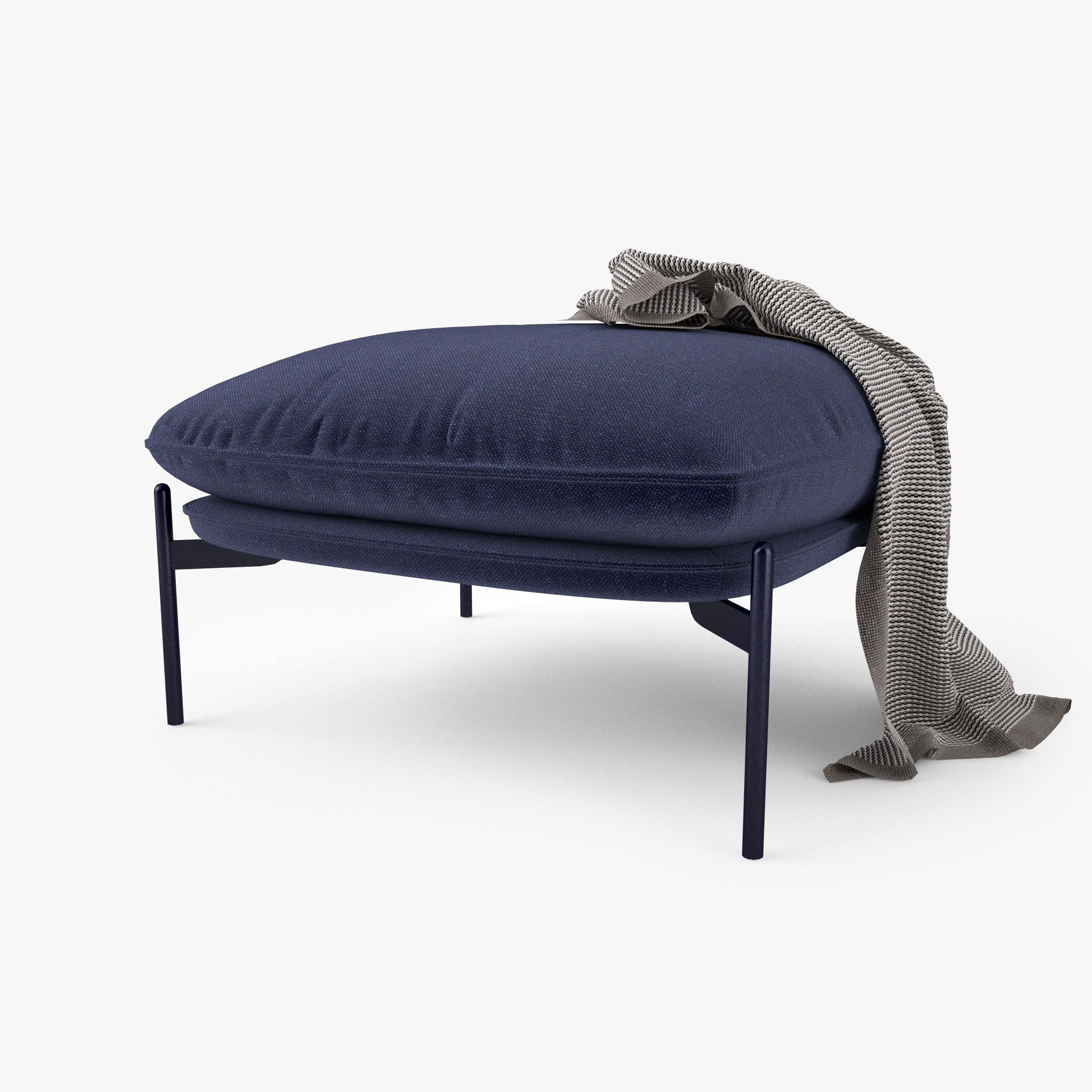 And Tradition Cloud Sofa Collection 3D model_25