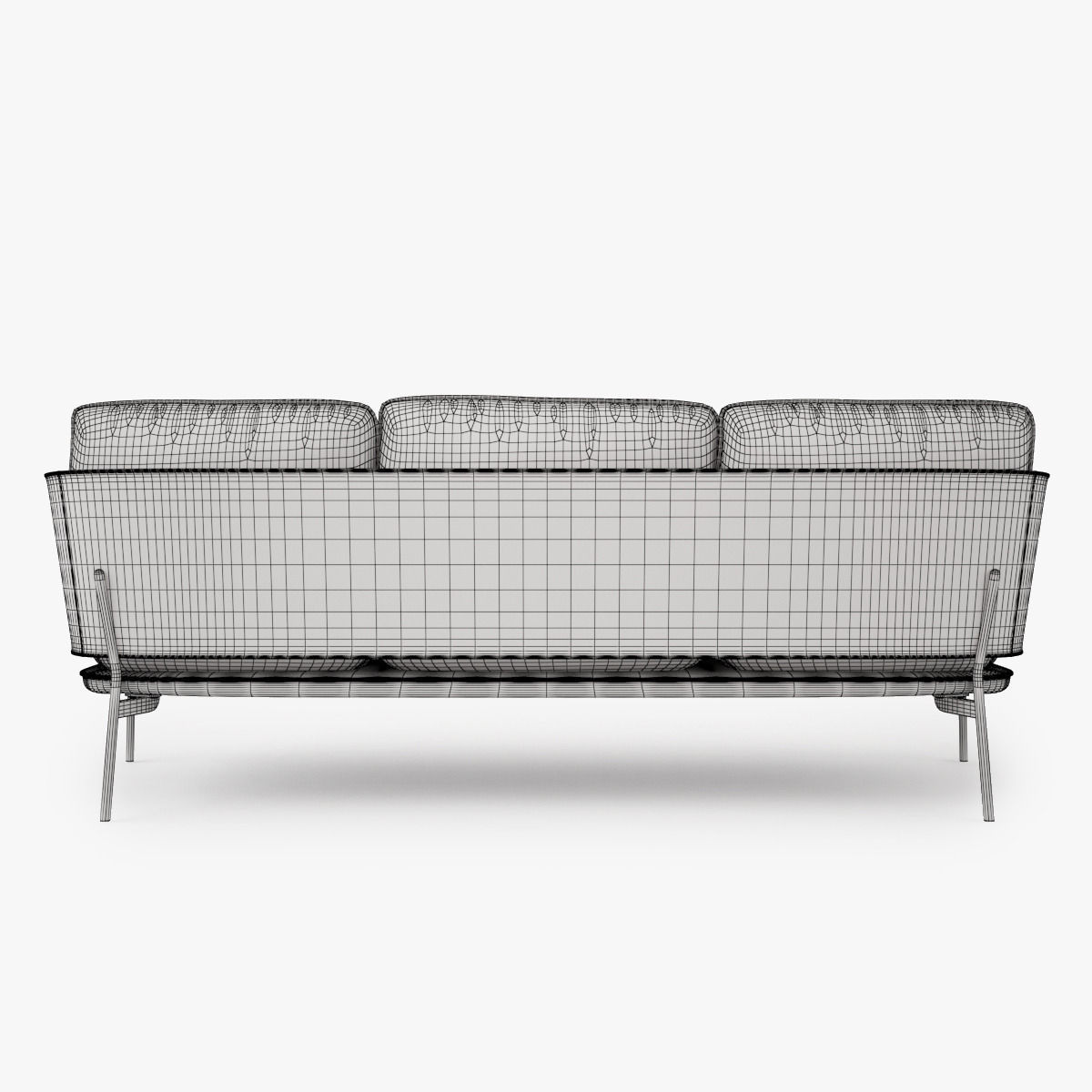 And Tradition Cloud Sofa Collection 3D model_36