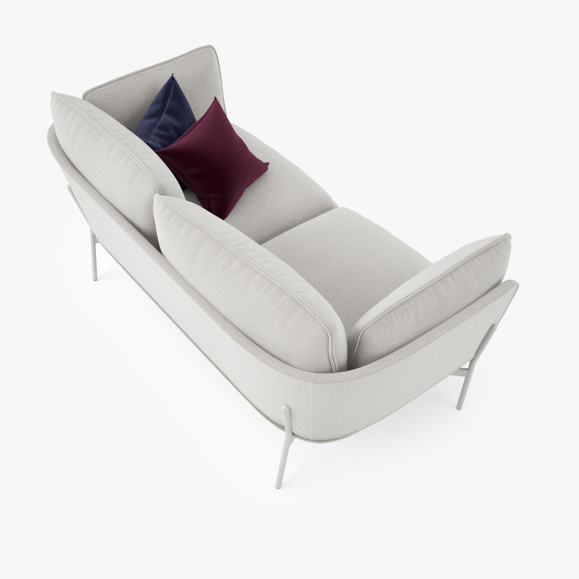 And Tradition Cloud Sofa Collection 3D model_22