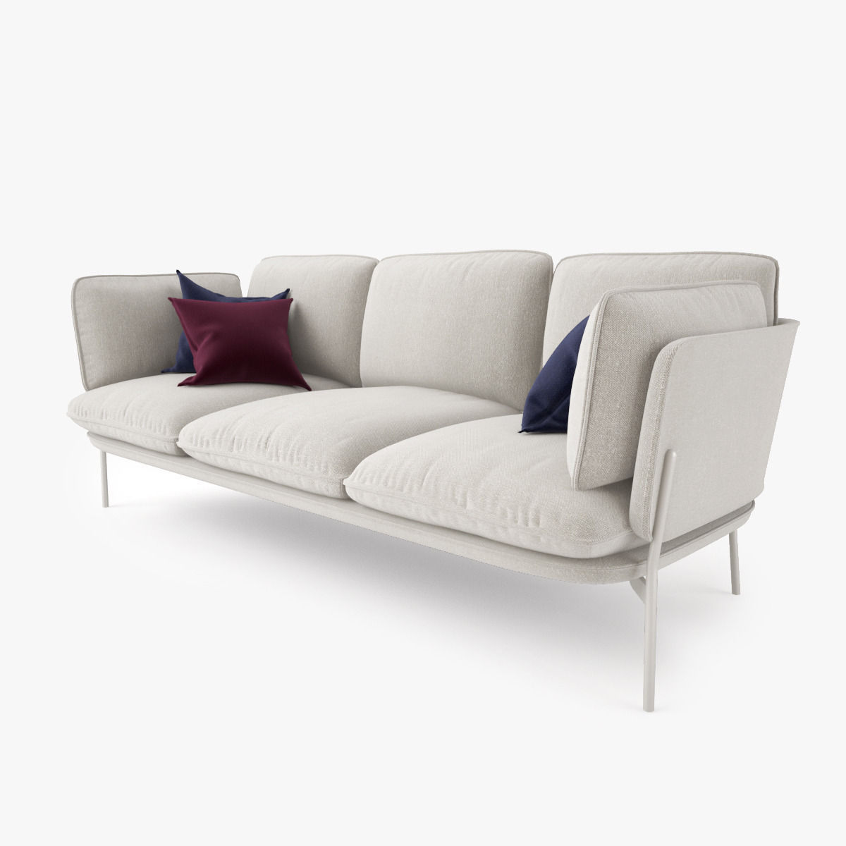 And Tradition Cloud Sofa Collection 3D model_2