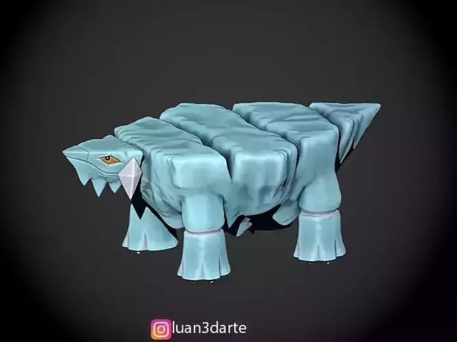 Avalugg STL ice creature