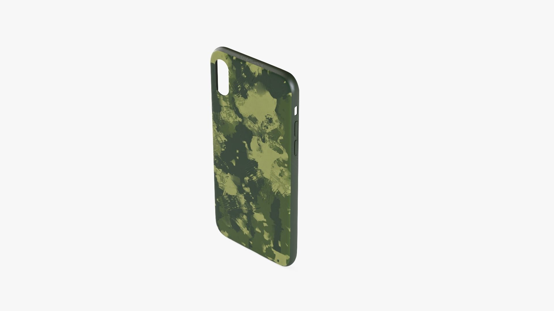 iPhone X Case 1 Low-poly 3D model_2