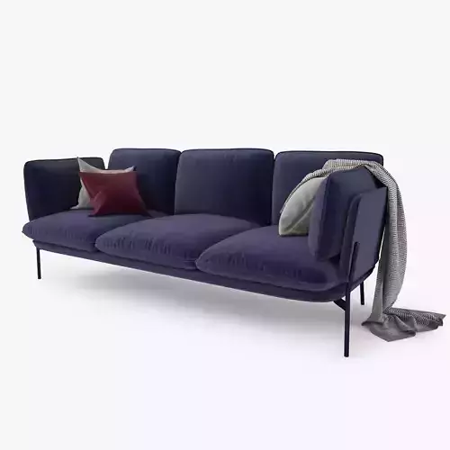And Tradition Cloud Three Seater Sofa