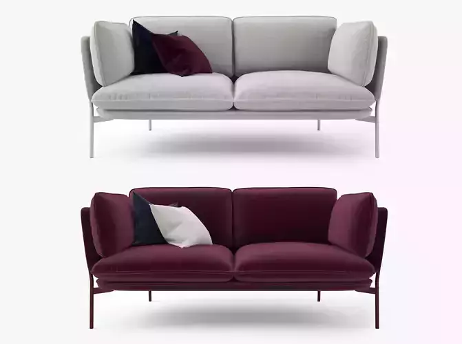 And Tradition Cloud Two Seater Sofa
