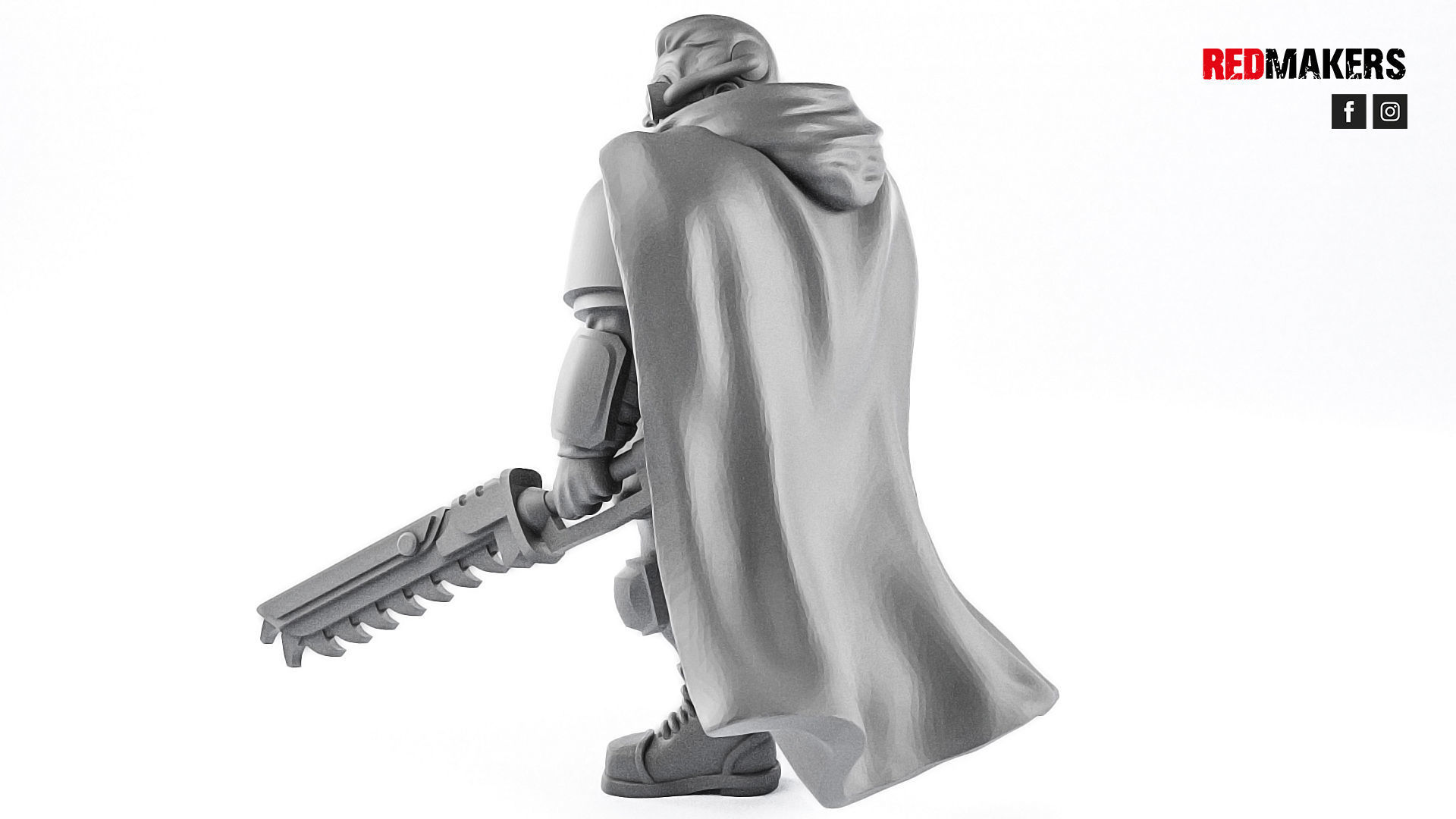 Alpha troops - Lieutenant of the Imperial Force 3D print model_6