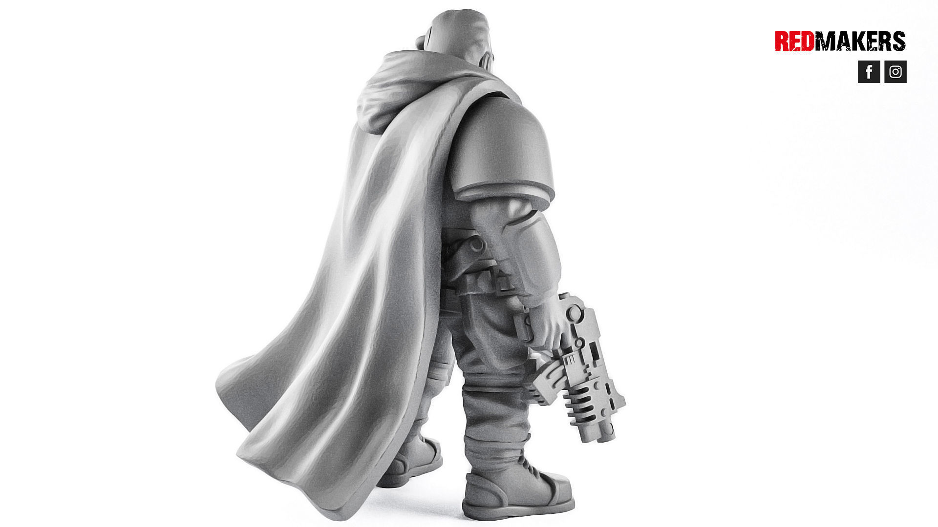 Alpha troops - Lieutenant of the Imperial Force 3D print model_5
