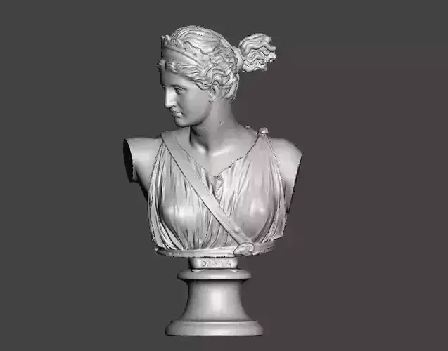 Diana Artemis bust 3d printing 3D print model