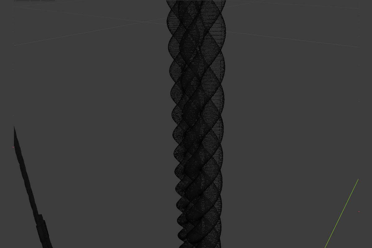 Sample ropes 3d models set 3D model_19
