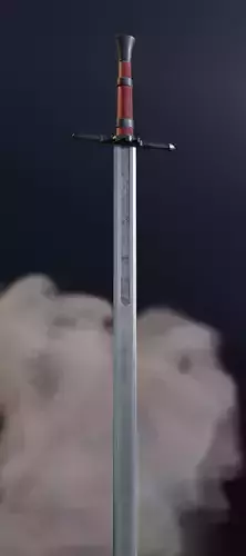 Executioner Sword - Low Poly