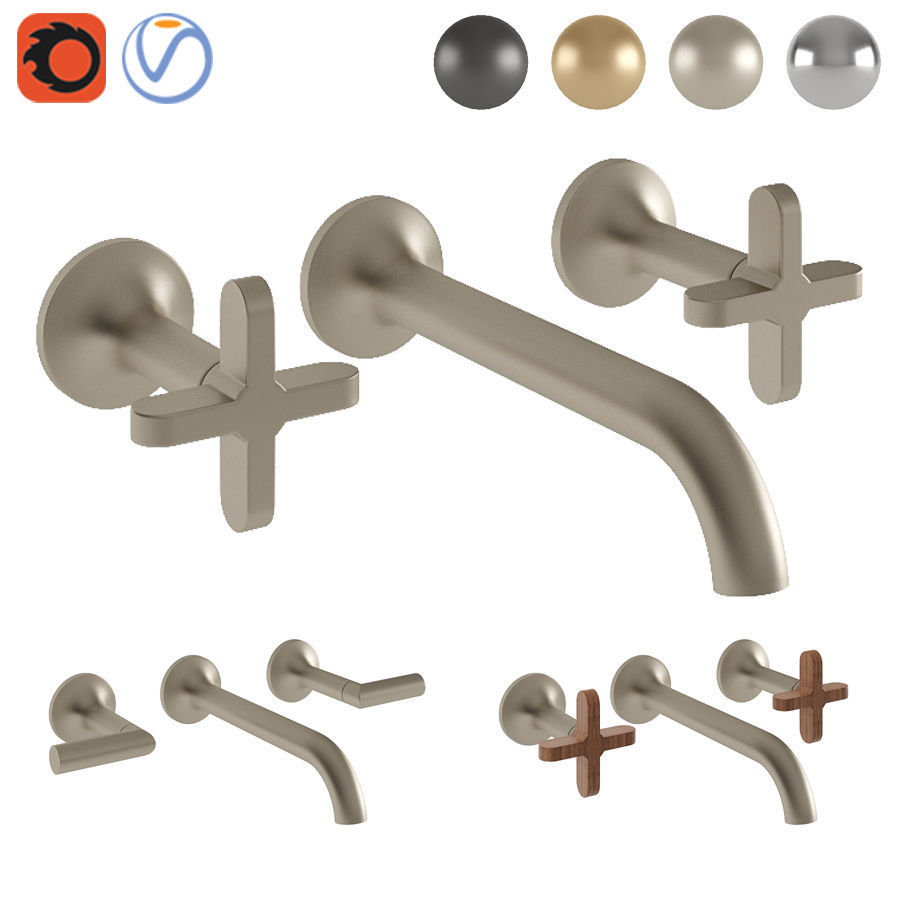 Brizo faucet - Odin collection 3D model_3