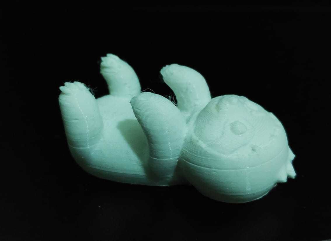 Sloth Chopsticks Holder 3D print model_10