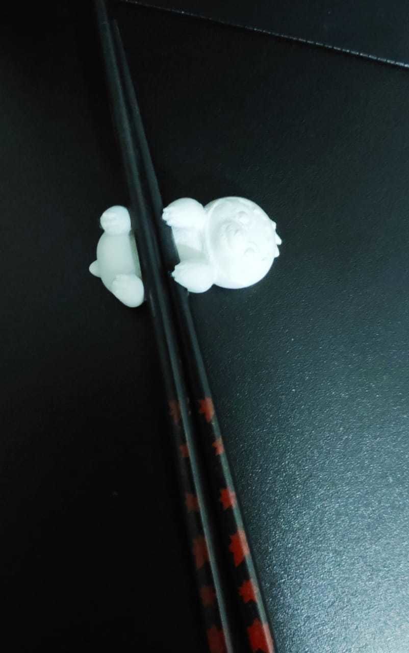 Sloth Chopsticks Holder 3D print model_3