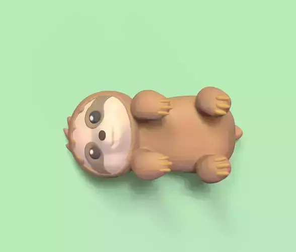 Sloth Chopsticks Holder 3D print model