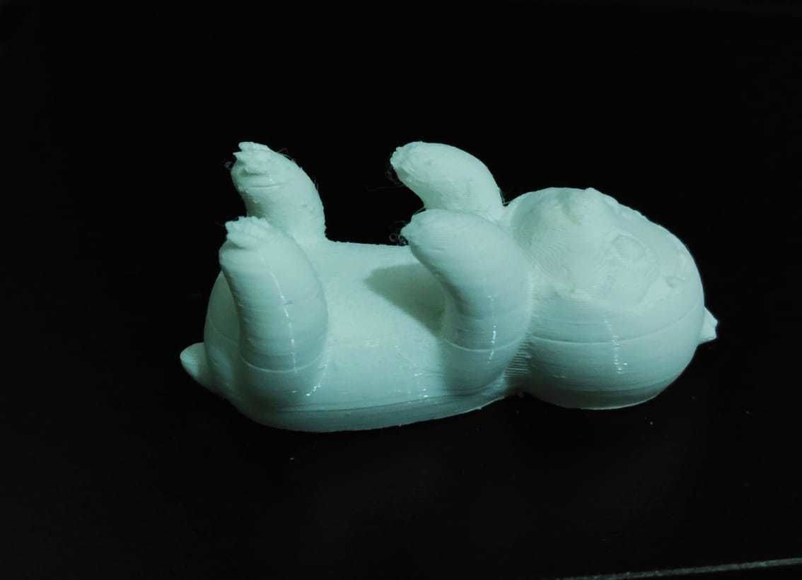 Sloth Chopsticks Holder 3D print model_9