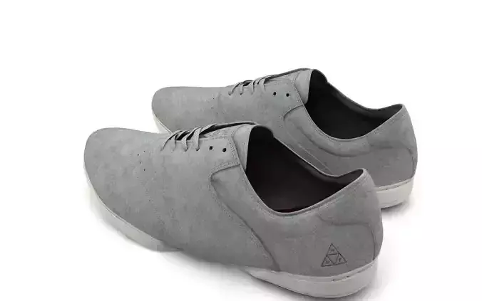 shoes dylan grey Low-poly 3D model