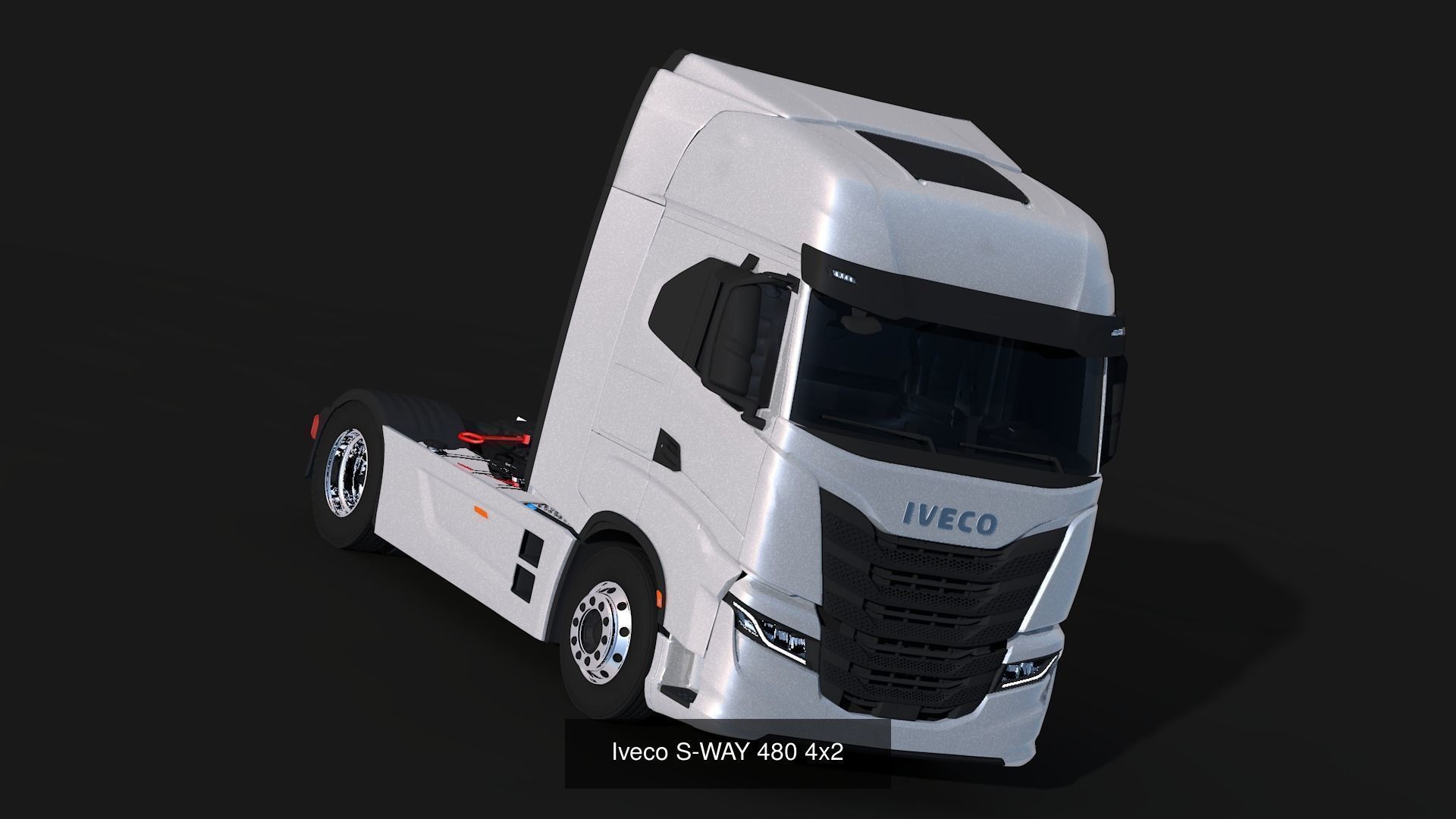 Pack Truck 3D Model Collection_3