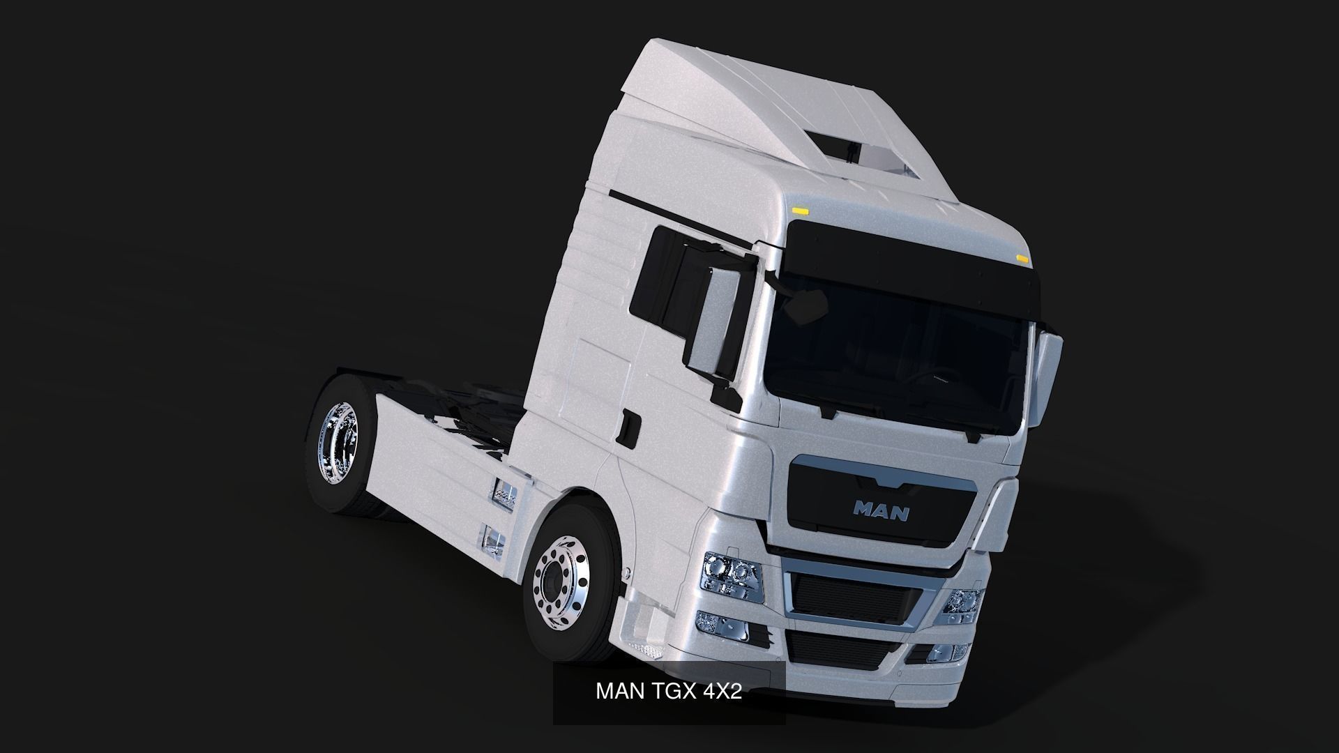 Pack Truck 3D Model Collection_4