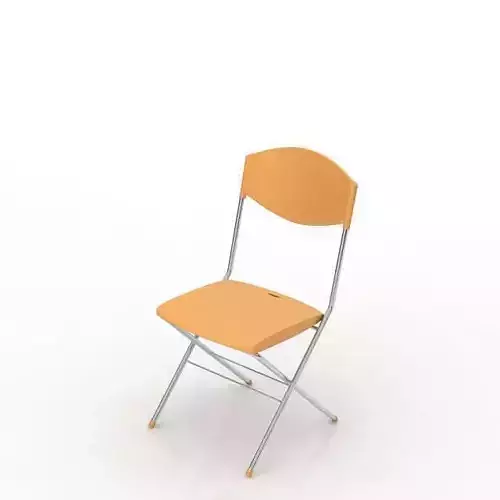 Orange Plastic Chair