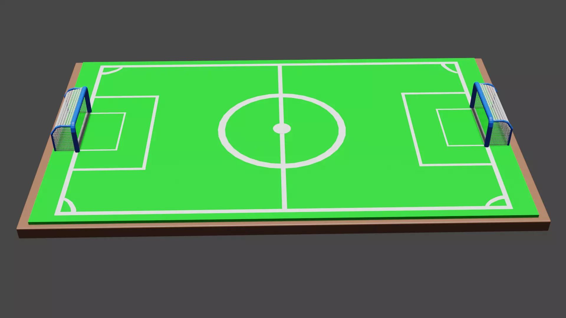 football stadium Low-poly 3D model