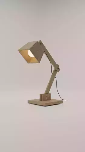table wood lamp