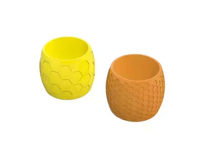 Succulent Pots Honey Comb