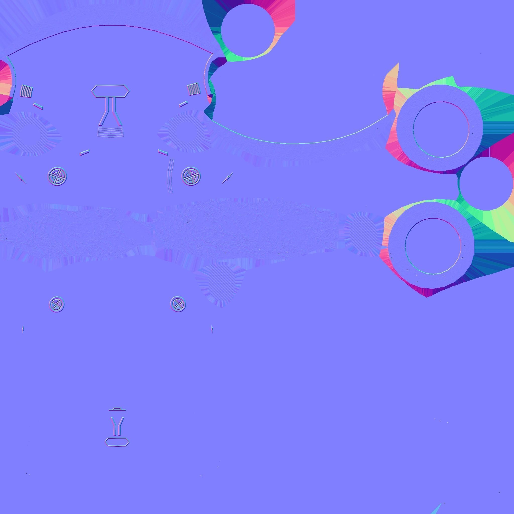 SciFi Helmet 01 - Robot Black - Character Design Fashion Low-poly 3D model_20