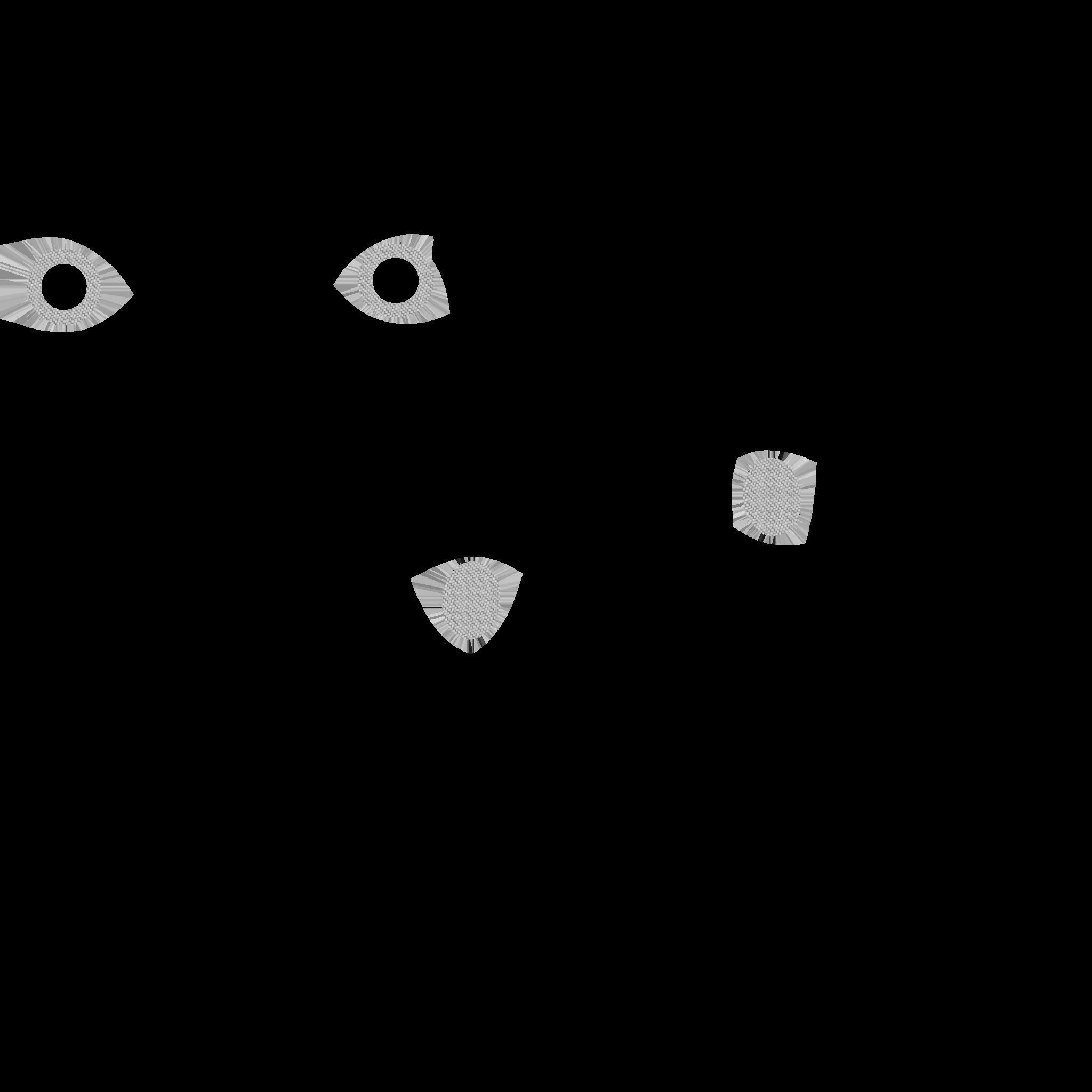 SciFi Helmet 02 - Robot Faces - Character Design Fashion Low-poly 3D model_22