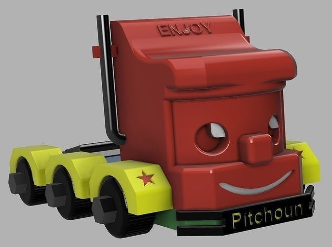 CAMION JOUET 3D print model