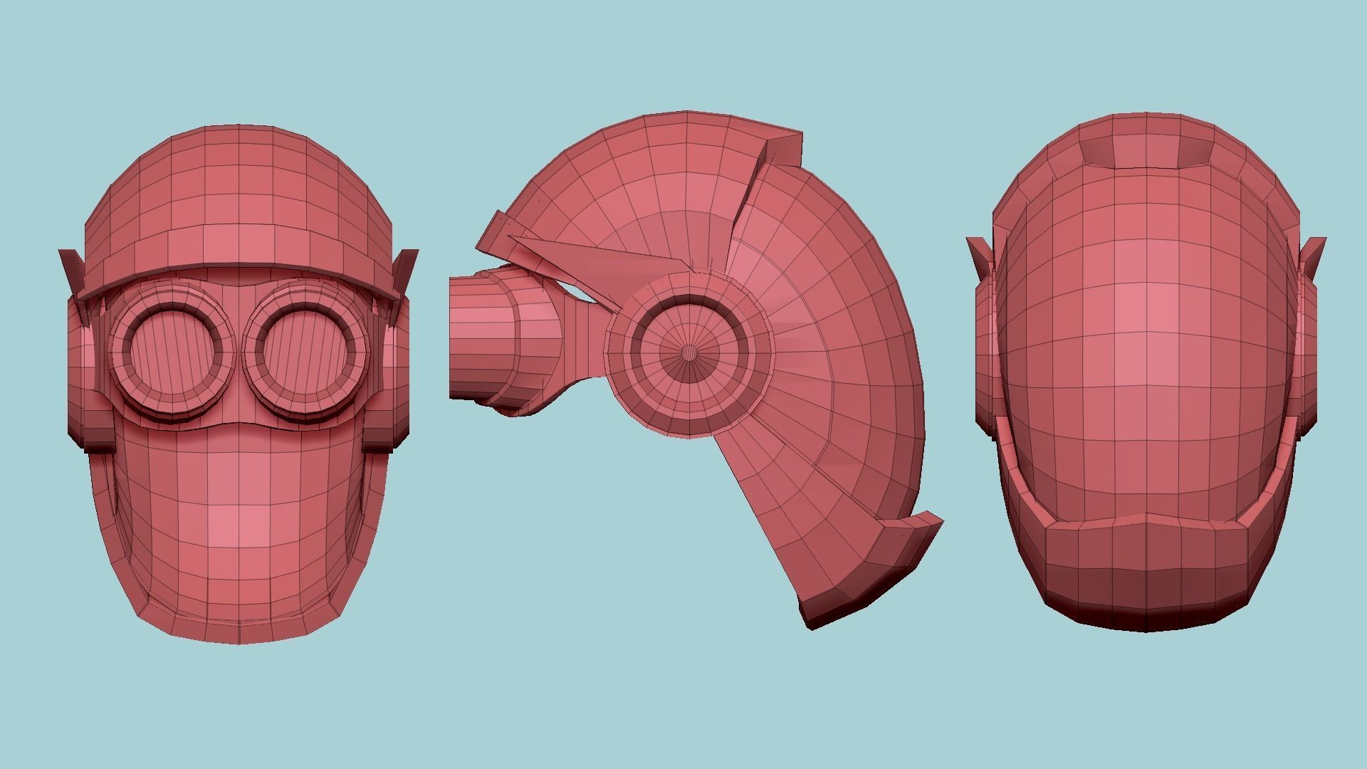 08 SciFi Helmet Collection A - Character Design Fashion _12