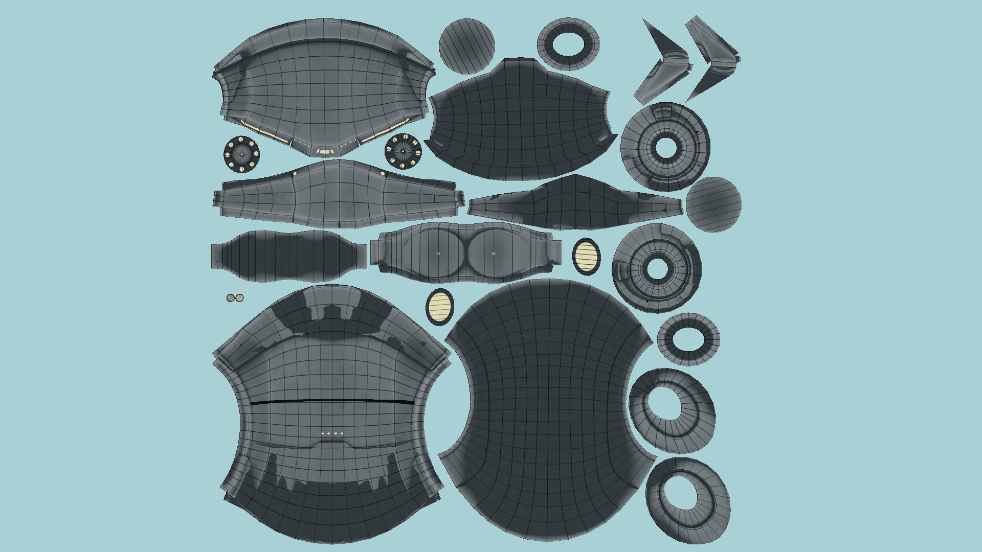 08 SciFi Helmet Collection A - Character Design Fashion _52